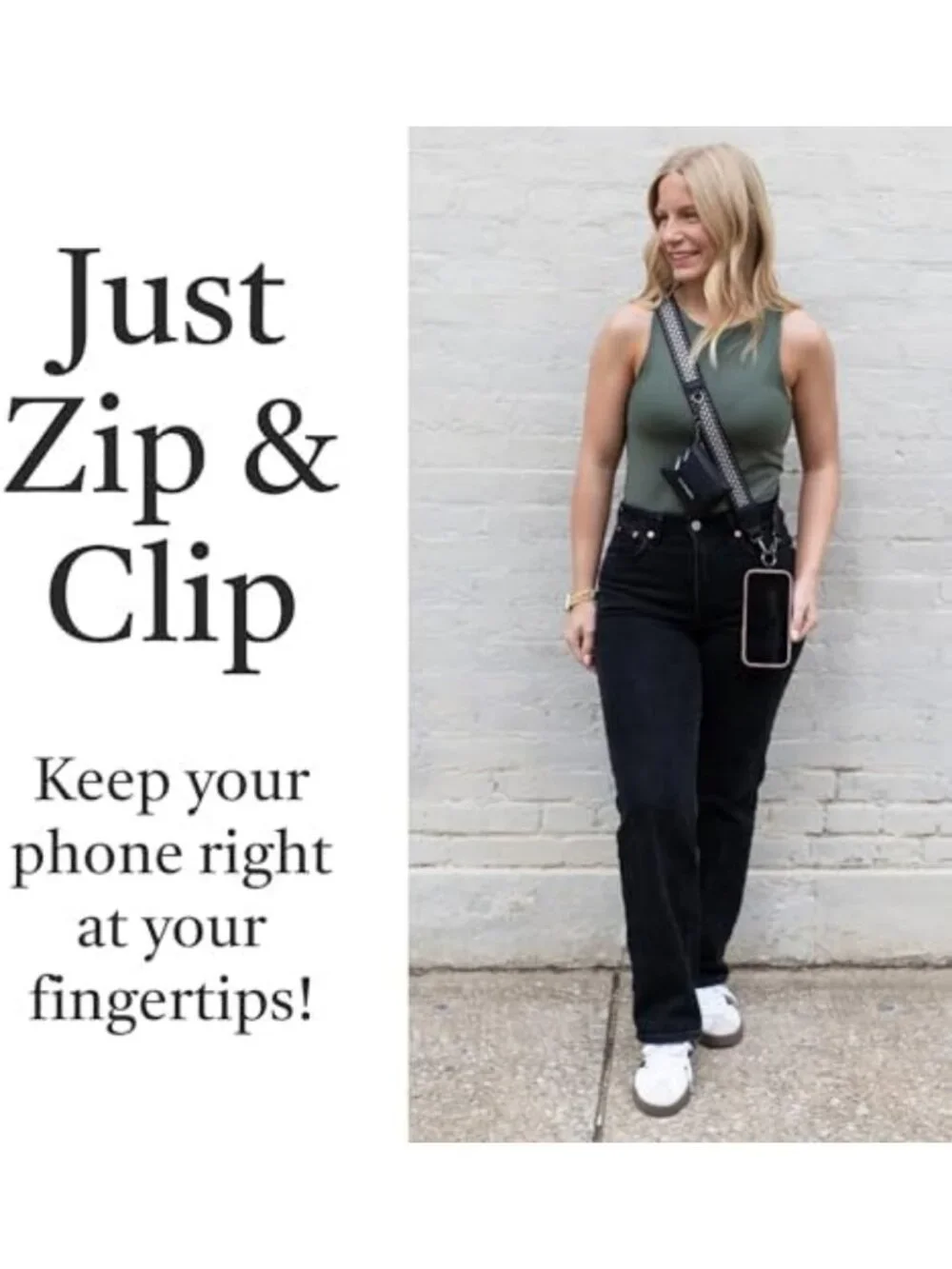 Stylish Clip & Go Phone Lanyard with Wallet Pouch - Fun Dots Design, Perfect for